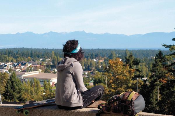 A female student of the Addiction Studies Certificate program