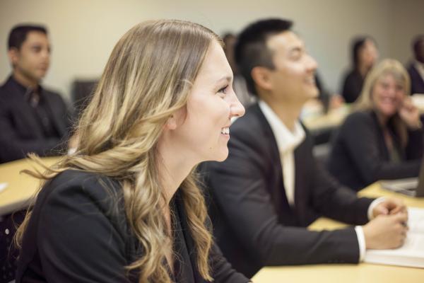 VIU’s Master of Business Administration (MBA) students in class