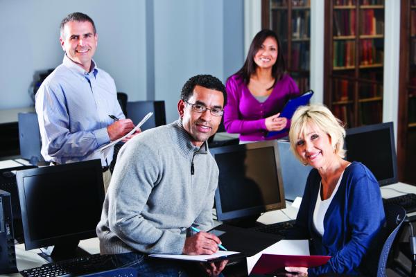 A divers group of students of the Master's of Educational Leadership program