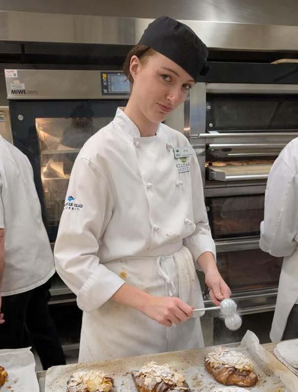 Shyla Resatz, VIU Professional Baking and Pastry Arts program graduate
