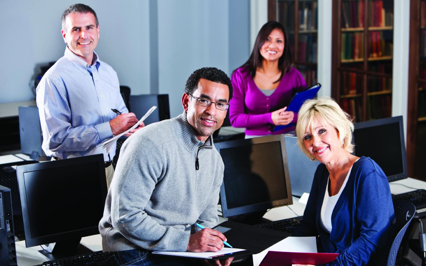 A divers group of students of the Master's of Educational Leadership program