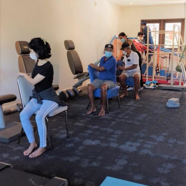 Physical rehabilitation work