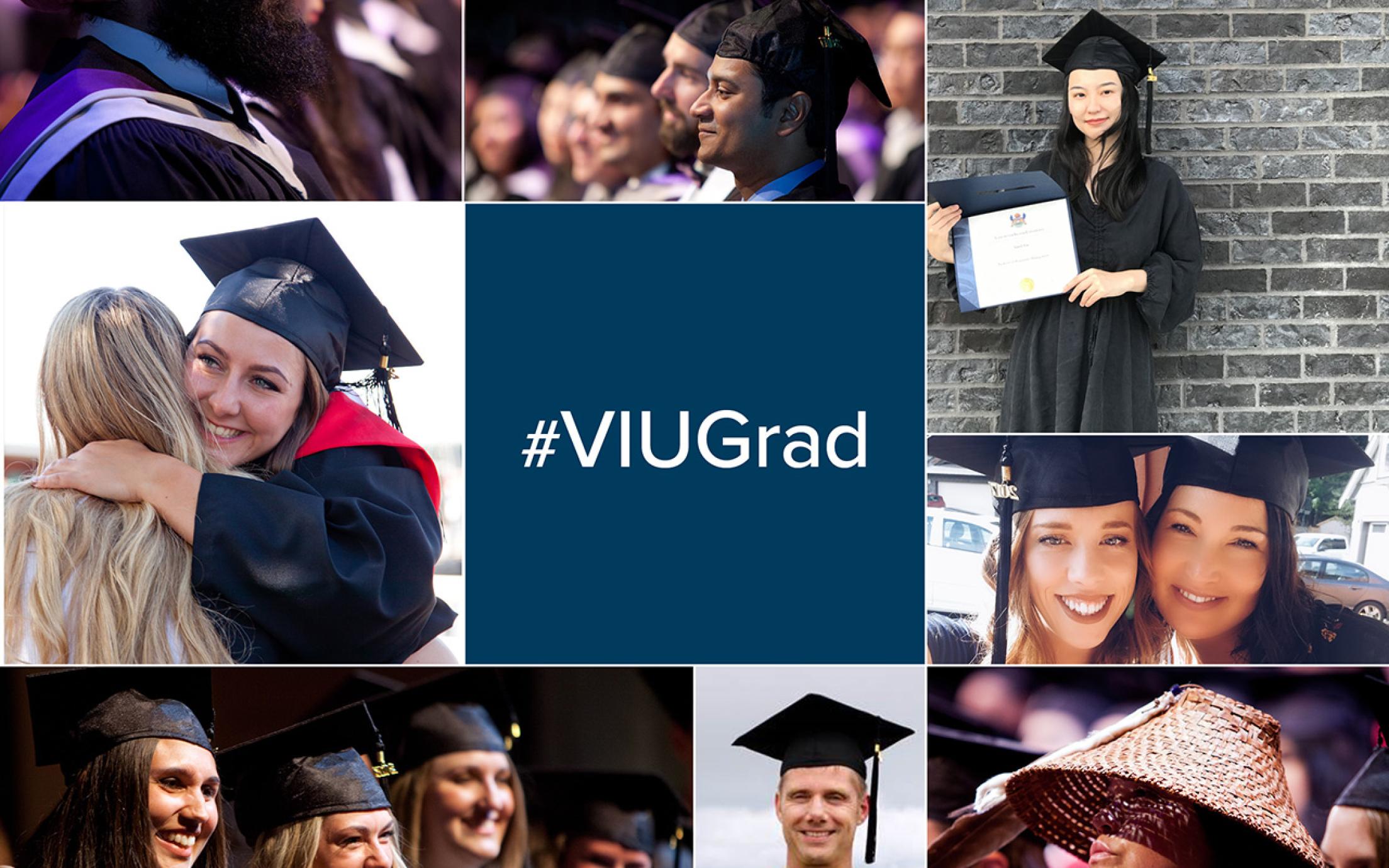 photos of VIU graduates