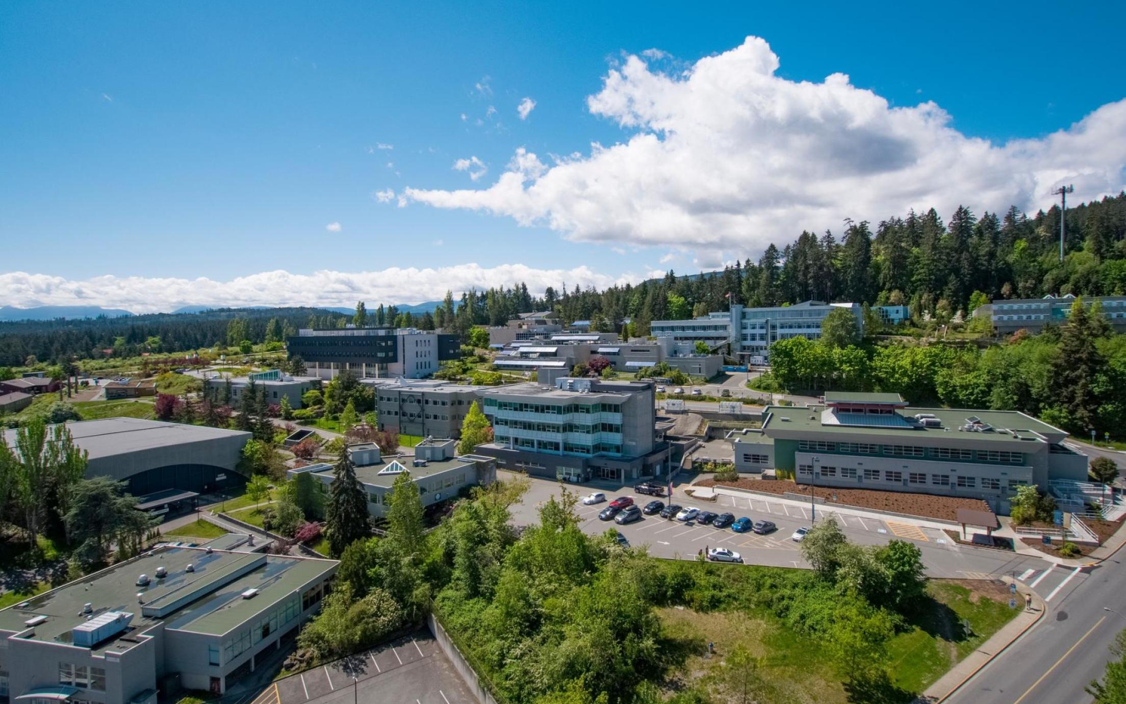 Vancouver Island University campus in Nanaimo