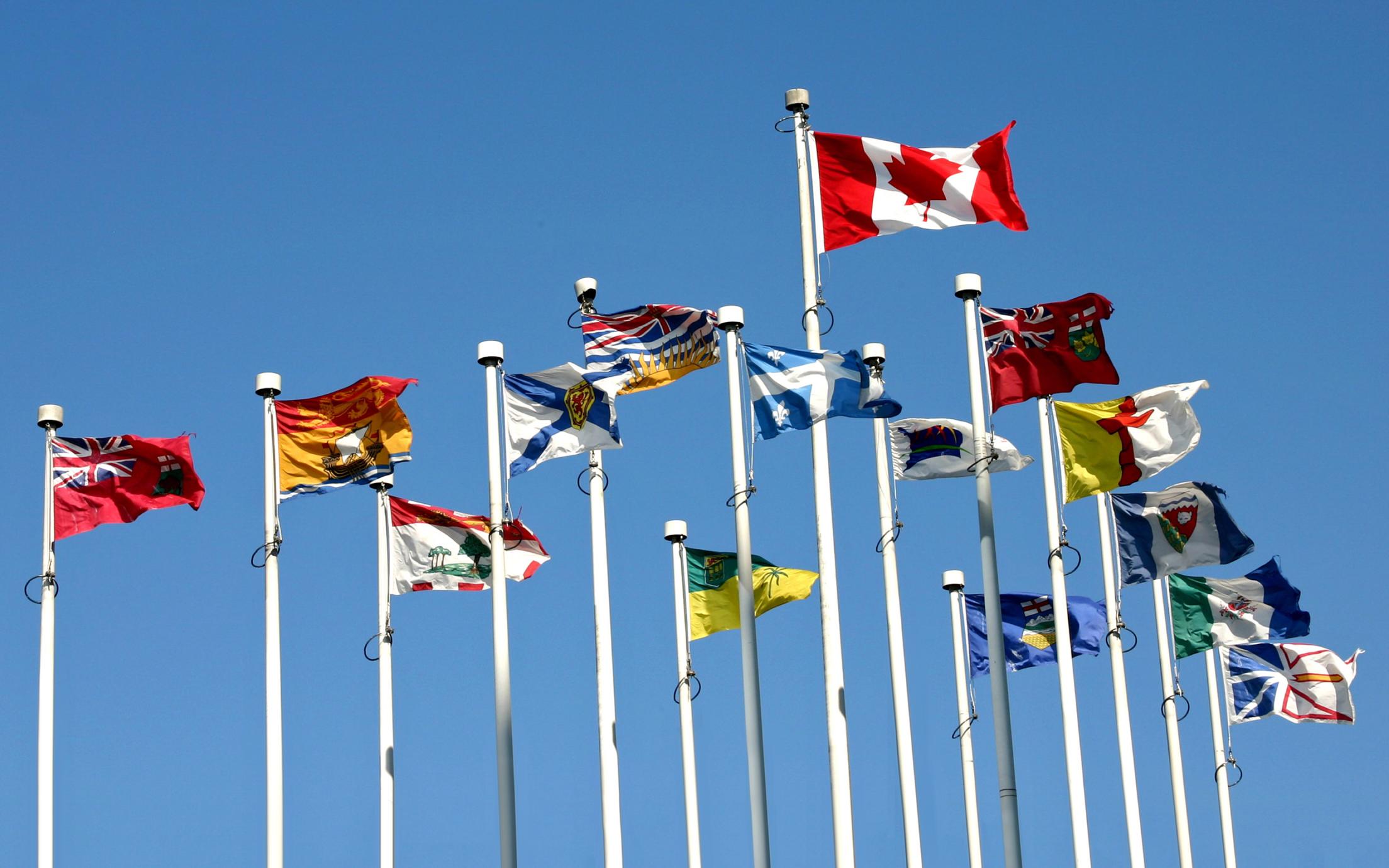 VIU Provincial Flags of Canada