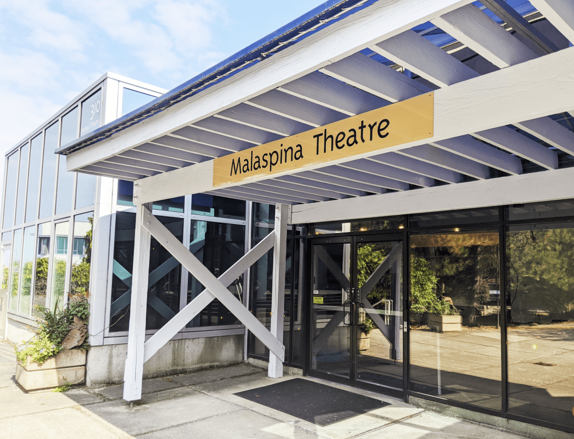 Entrance of the Malaspina Theatre