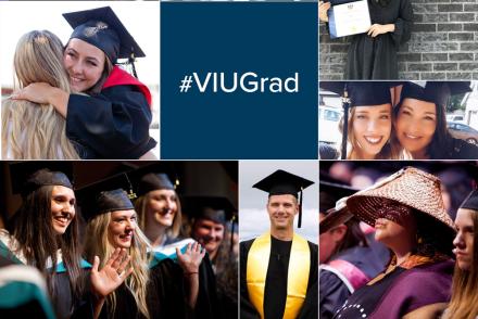 photos of VIU graduates