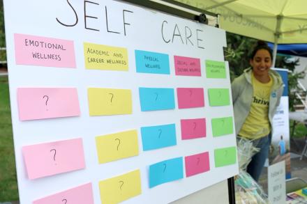 Thrive self-care booth