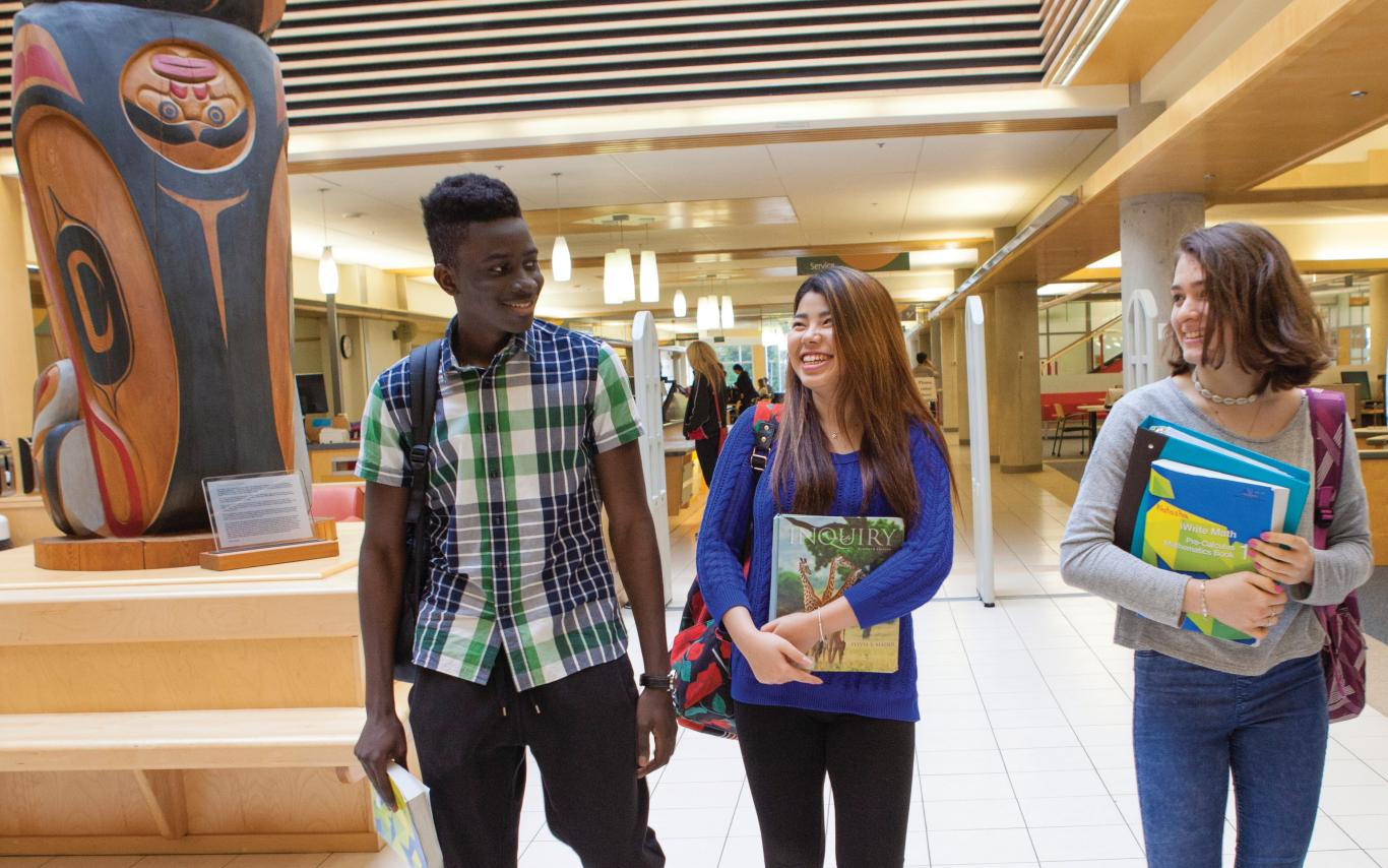 Students in Library