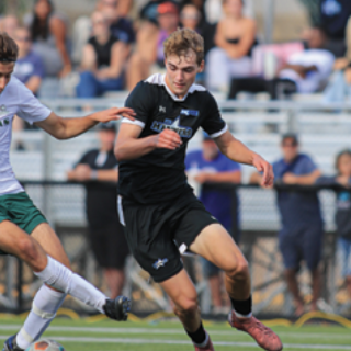 Soccer player running
